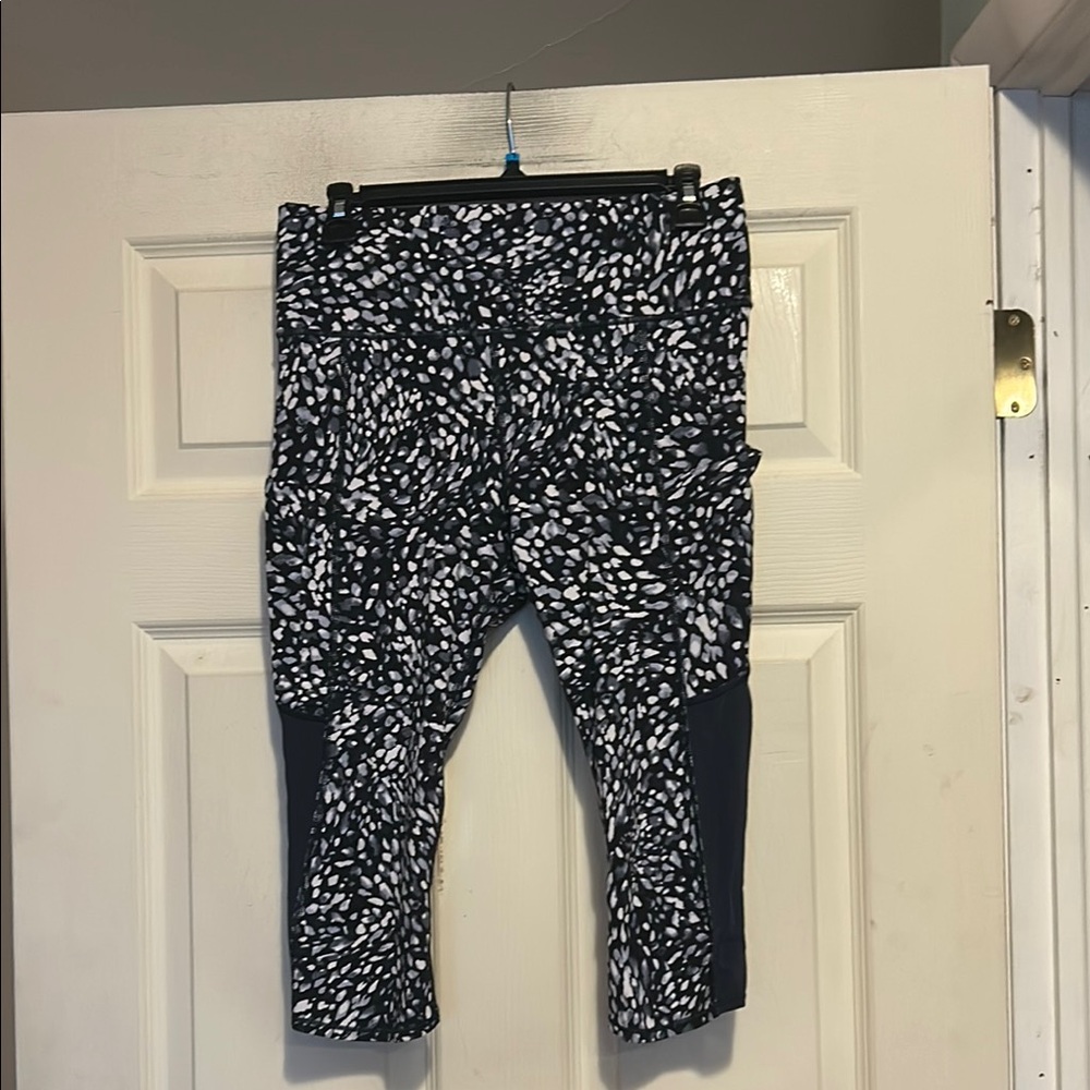 Athleta Leggings Size Medium Blue Activewear